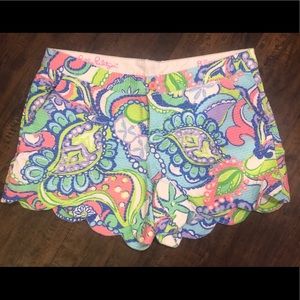 Lilly Pulitzer buttercup shorts size 8
